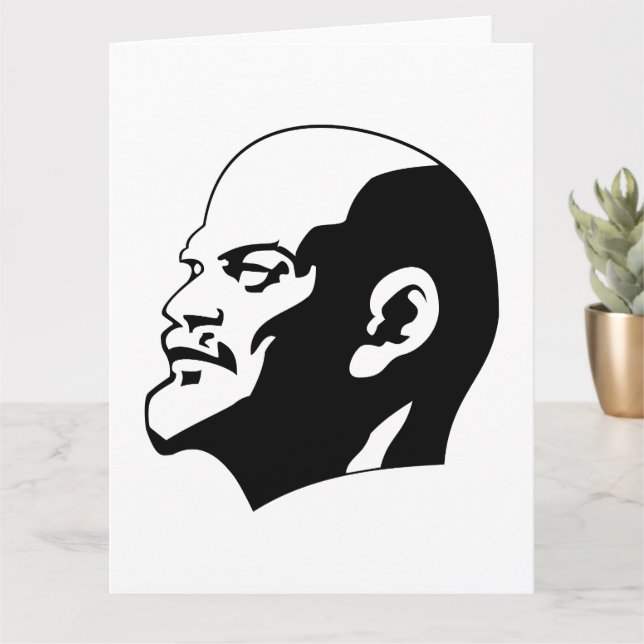 Lenin, Sovjetunionen, CCCP, Sovjetunionen, kommuni Kort (Liten växt)