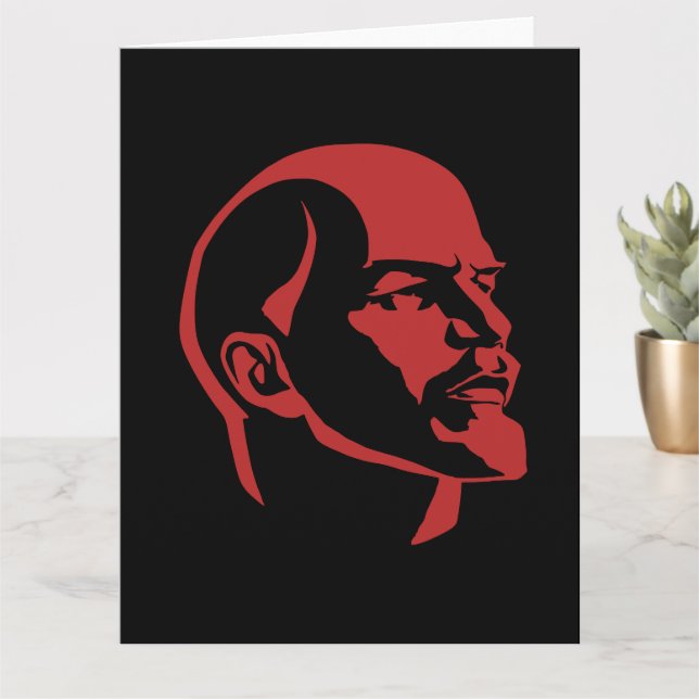 Lenin, Sovjetunionen, CCCP, Sovjetunionen, kommuni Kort (Liten växt)