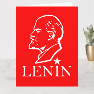 Lenin, Sovjetunionen, CCCP, Sovjetunionen, kommuni Kort