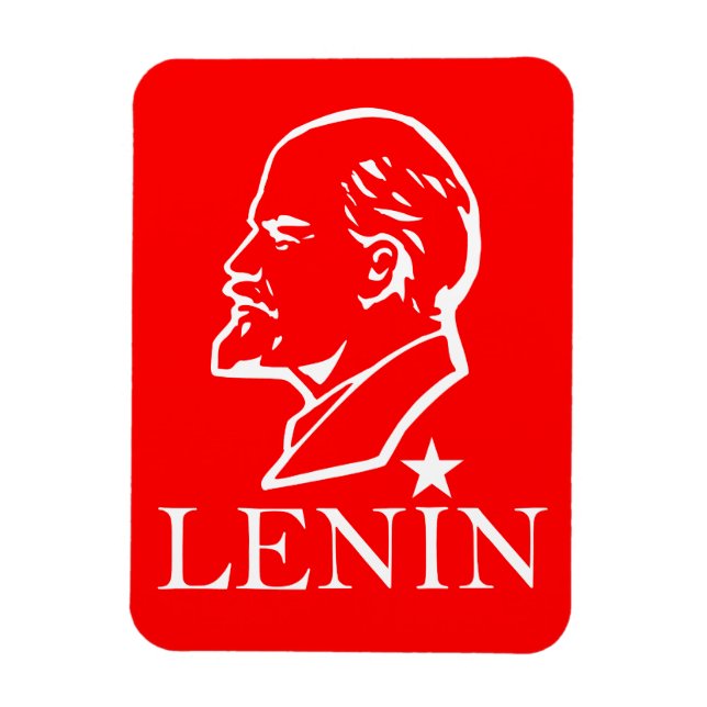 Lenin, Sovjetunionen, CCCP, Sovjetunionen, Kommuni Magnet (Vertikal)