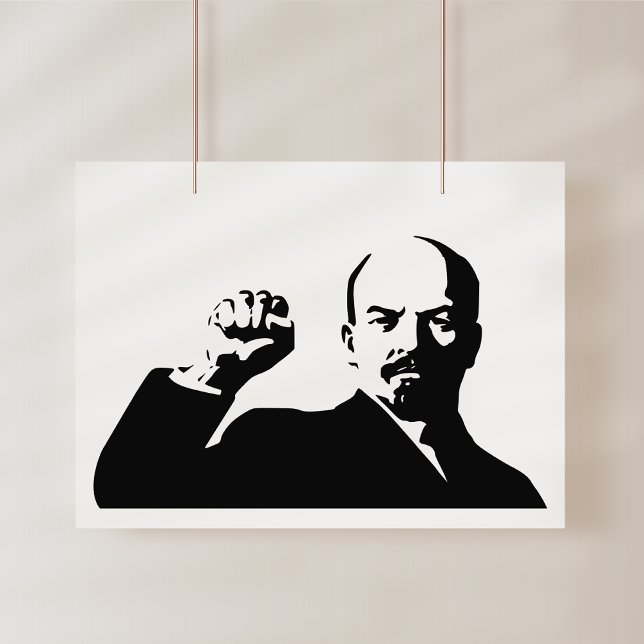 Lenin, Sovjetunionen, CCCP, Sovjetunionen, Kommuni Poster (Skapare uppladdad)