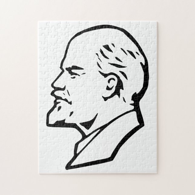 Lenin, Sovjetunionen, CCCP, Sovjetunionen, Kommuni Pussel (Vertikal)