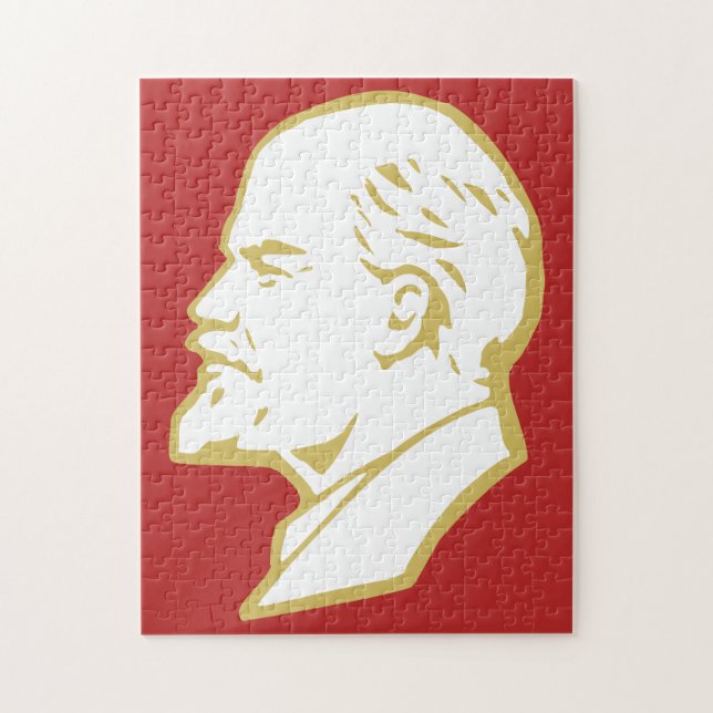 Lenin, Sovjetunionen, CCCP, Sovjetunionen, Kommuni Pussel (Vertikal)