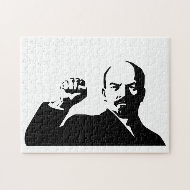 Lenin, Sovjetunionen, CCCP, Sovjetunionen, Kommuni Pussel (Horisontell)
