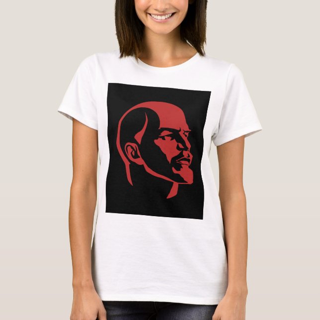 Lenin, Sovjetunionen, CCCP, Sovjetunionen, Kommuni T Shirt (Framsida)
