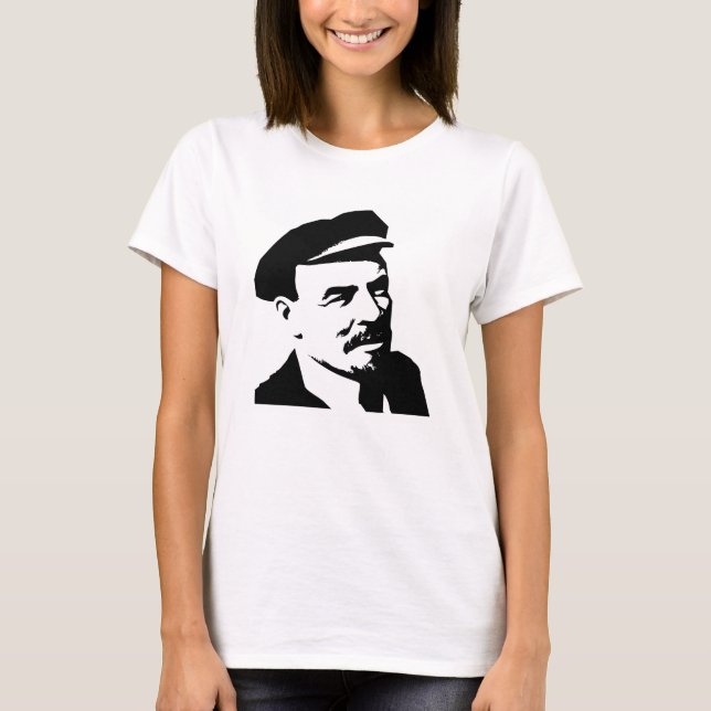 Lenin, Sovjetunionen, CCCP, Sovjetunionen, Kommuni T Shirt (Framsida)