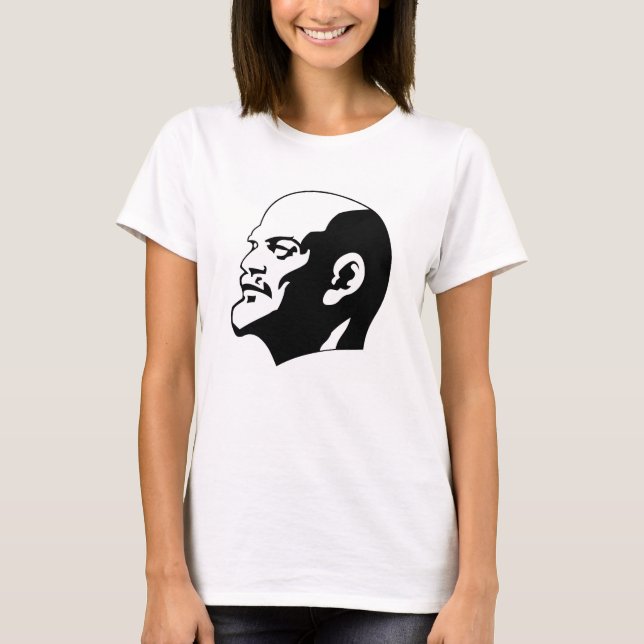 Lenin, Sovjetunionen, CCCP, Sovjetunionen, Kommuni T Shirt (Framsida)