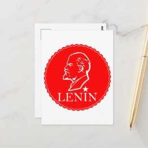 Lenin, Sovjetunionen, CCCP, Sovjetunionen, Kommuni Vykort