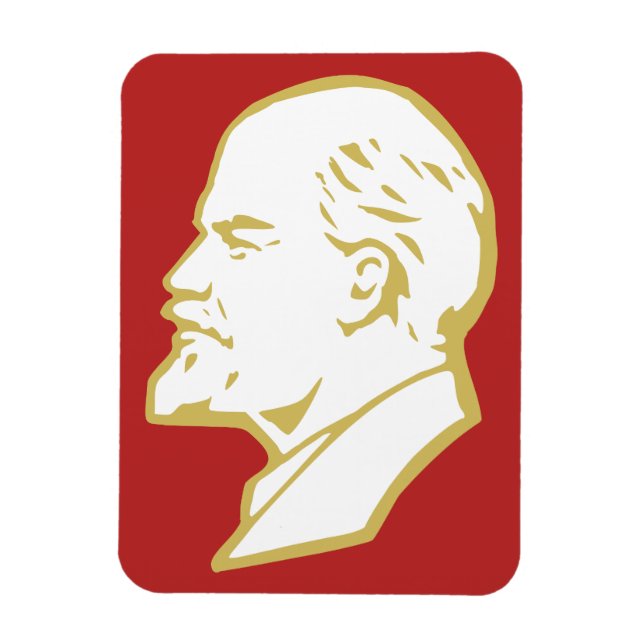 Lenin, USSR, CCCP, Soviet Union, Communism Magnet (Vertikal)