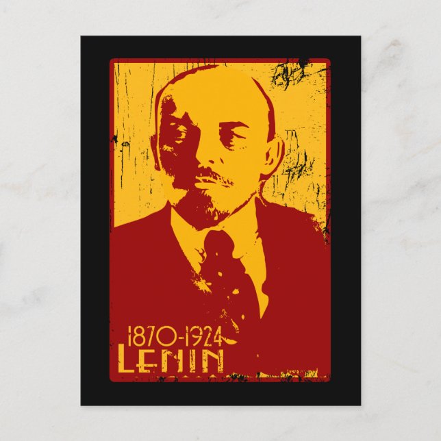 Lenin-vykort Vykort (Framsida)