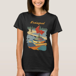 Leningrad Ryssland Stad Retro Resa T-Shirt