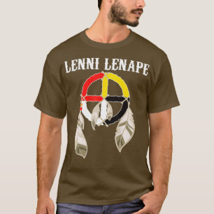 Lenni Lenape Delaware Native Indian Medi T Shirt