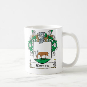 Lennon familjvapensköld kaffemugg