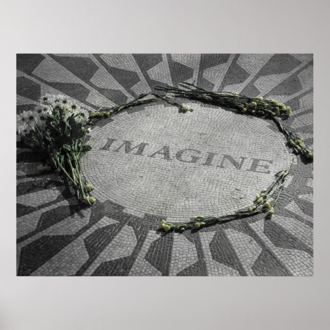 Lennon Memorial Poster (Framsidan)