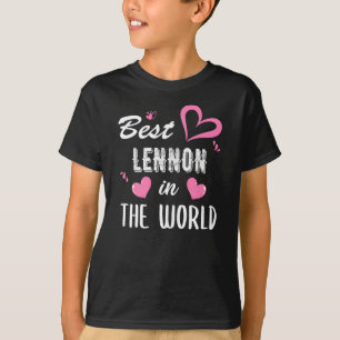 Lennon Namn, bästa Lennon i världen T Shirt