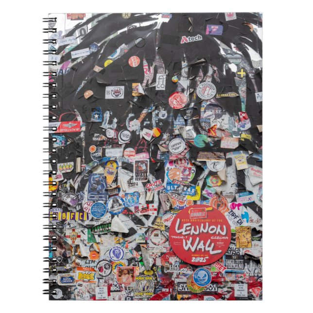 Lennon Wall Anteckningsbok (Framsidan)