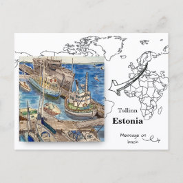 Lennusadam Museum, Tallinn Estland Vykort