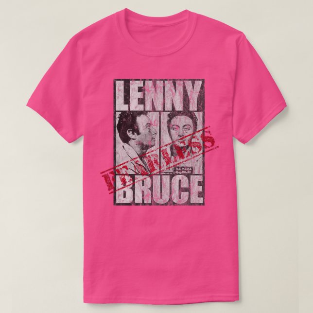 Lenny Bruce Fearless T Shirt (Design framsida)