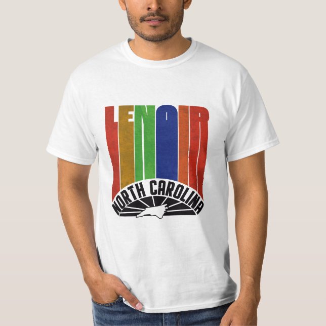 Lenoir north carolina  t shirt (Framsida)