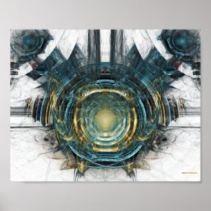 Lens, brunstig poster