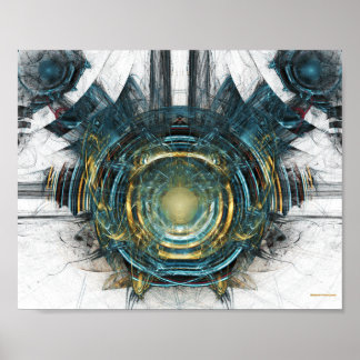 Lens, brunstig poster