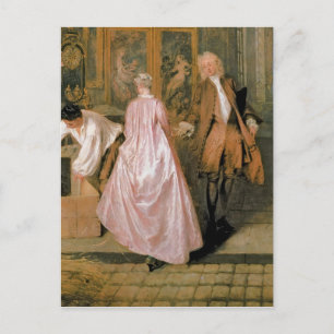L'Enseigne de Gersaint 1720 Vykort
