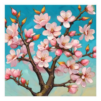 Lente Bloesemontwaking Fototryck