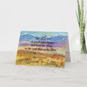 Lenten Season Lamentations Scripture Mountains Kort