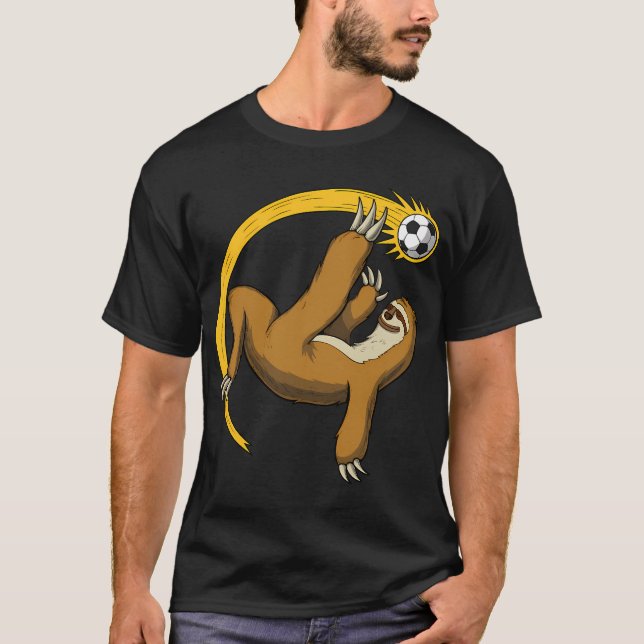 Lentfotbollsspelare T Shirt (Framsida)