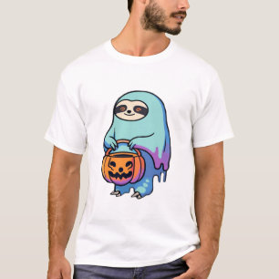 Lentghost Halloween Överstor T-Shirt