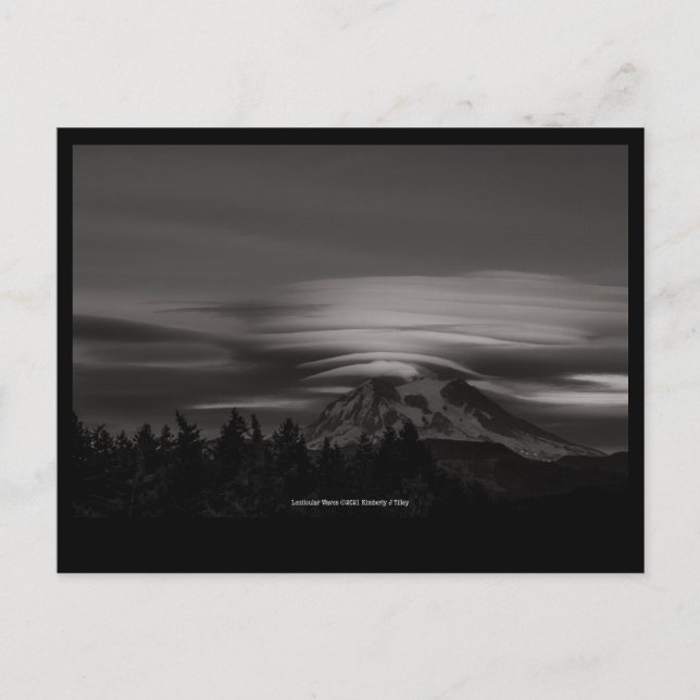 Lenticular Vågar Vykort (Framsida)