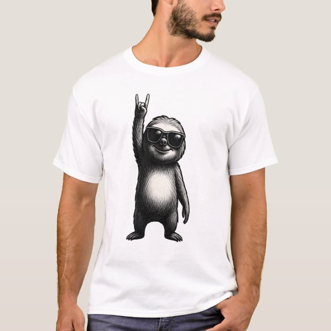 Lenträd Dansar Gunga T Shirt (Framsida)