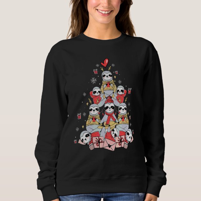 Lenträdningsgran Jul T Shirt (Framsida)