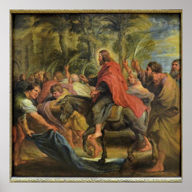 L'Entrée du Jesus à Jérusalem Poster (Framsidan)