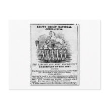 Lent's Underbar National Circus Annons