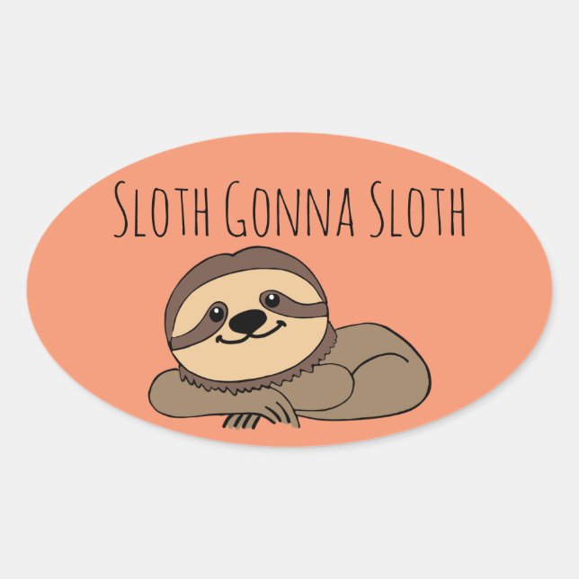 Lentstickers Ovalt Klistermärke (Framsida)