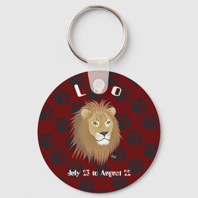Leo 23-22-82 Keychains Nyckelring (Framsida)