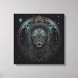 Leo—23-22-augusti Kanvastryck