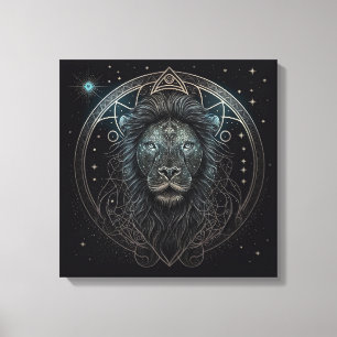 Leo—23-22-augusti Kanvastryck