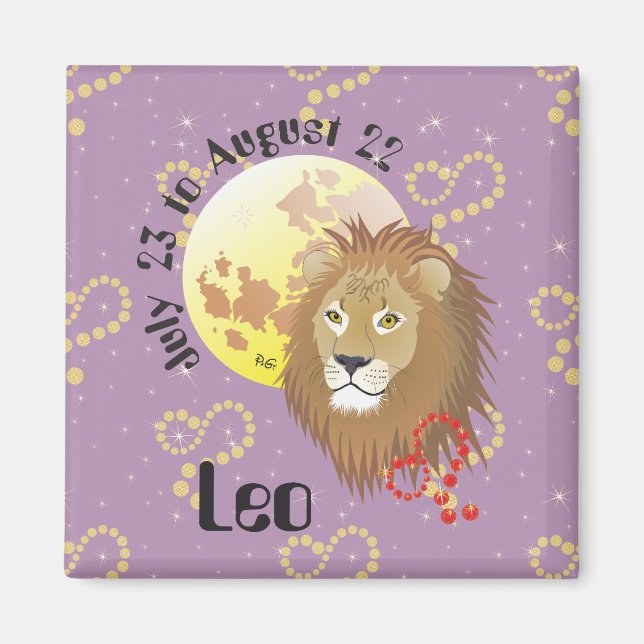Leo 23-22 augusti Magnet (Framsidan)