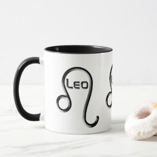 LEO, Abstrakt utformning av Zodiac-signalen. Mugg