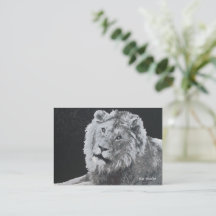 Leo, afrikansk Lejon, Animal Bokmärken