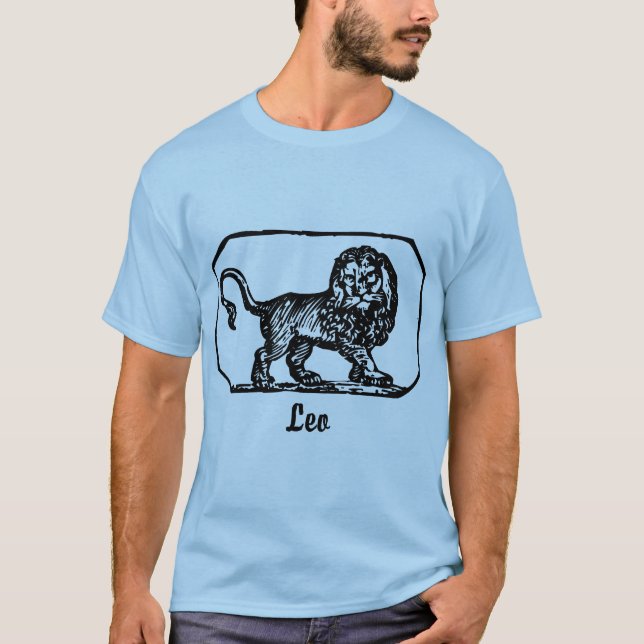 Leo - anpassad tee (Framsida)