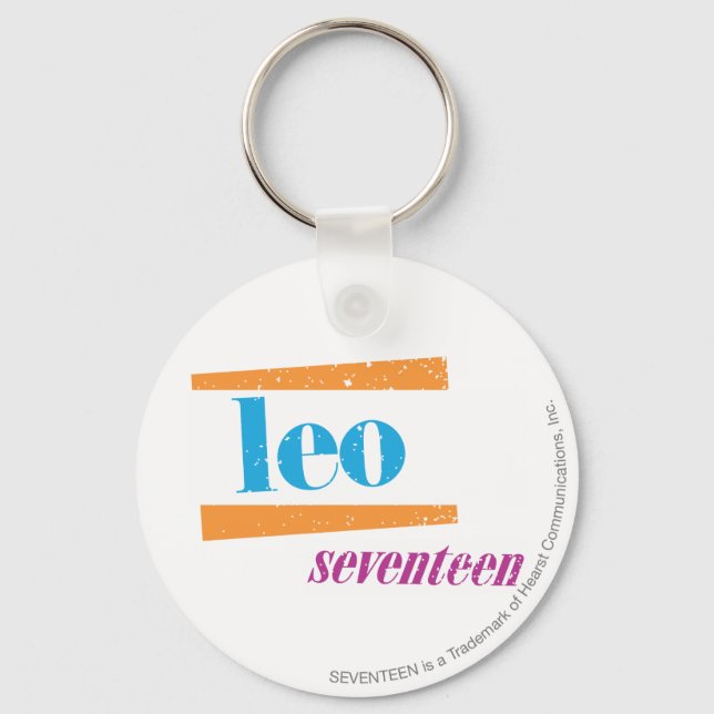 Leo Aqua Nyckelring (Framsida)