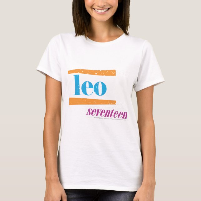 Leo Aqua T-shirt (Framsida)