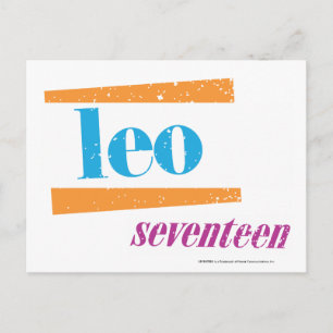 Leo Aqua Vykort