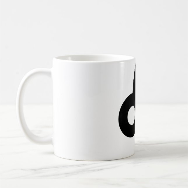 Leo Astrological Symbol Sign 6 Kaffemugg (Vänster)