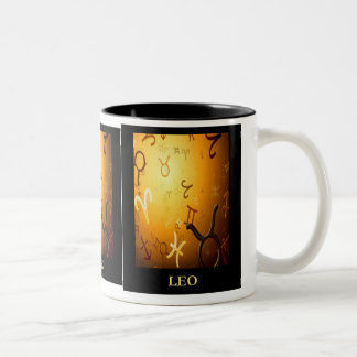 LEO ASTROLOGIMUGG Två-Tonad MUGG