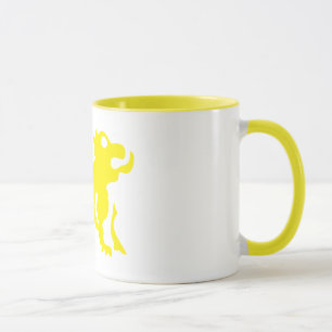 Leo Astrology Sol Sign, Zodiac Ringer Mugg