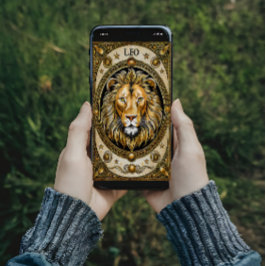 Leo astrology-tecken poster